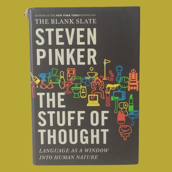 The Blank Slate non fiction book- "The Stuff of Thought". Hardback. - Picture 2 of 9